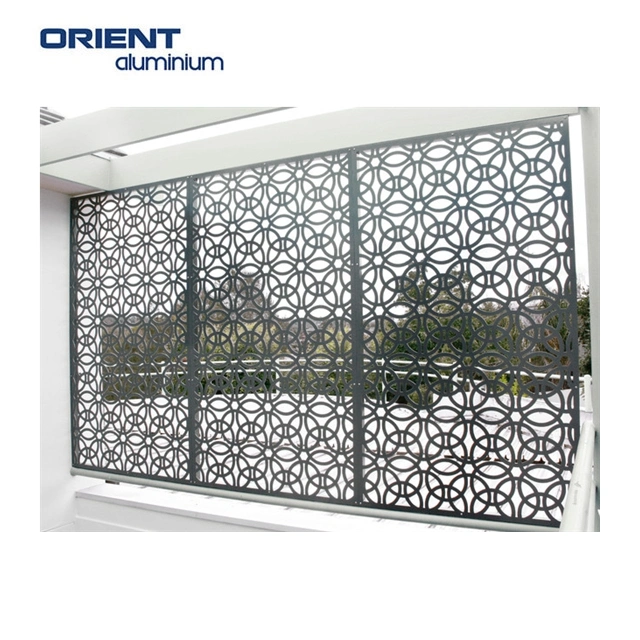 Outdoor Decorative Aluminum Laser Cut Panels Laser Cut Metal Screens