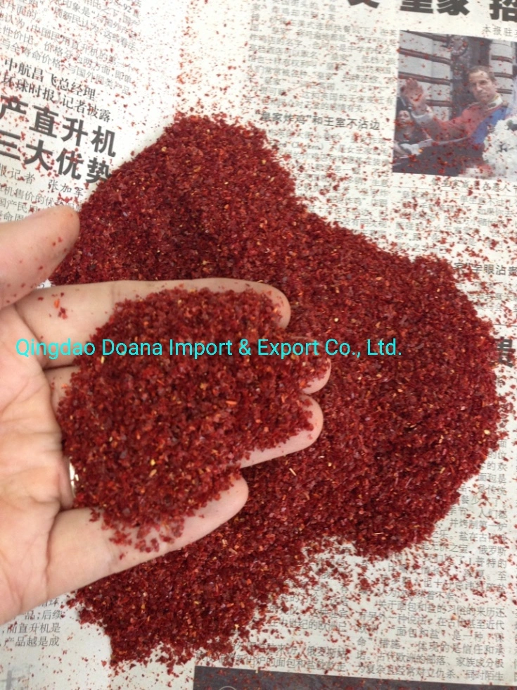 Professional Manufacturer Sweet Paprika Flakes 3*3mm Paprika Flakes