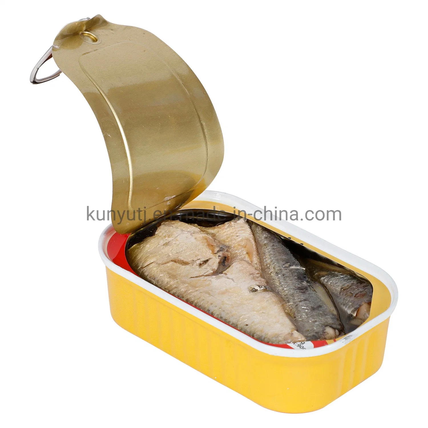 Canned Sardines in Vegetable Oil 125g Club Can