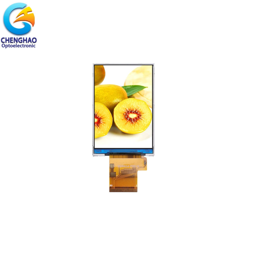 Medical Grade 3.5" 6 O'clock Viewing Direction IPS LCD TFT Screen Display