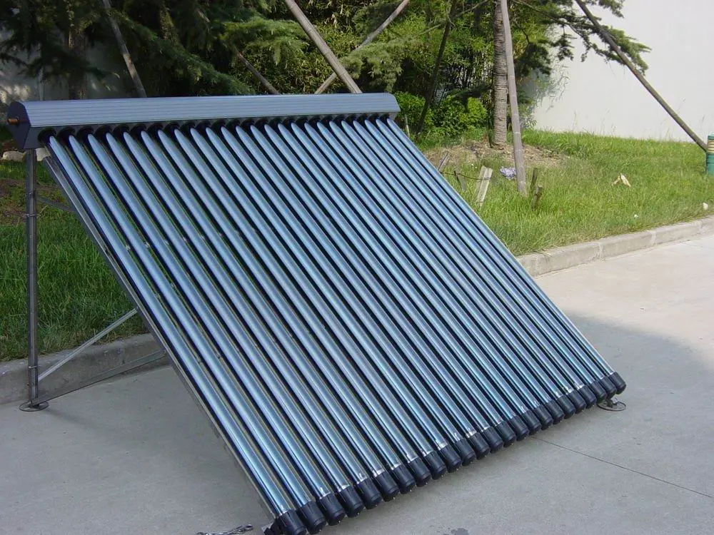 Recubrimiento selectivo del tubo de calor de tubos de 30 Calentador de Agua Caliente Solar Collector