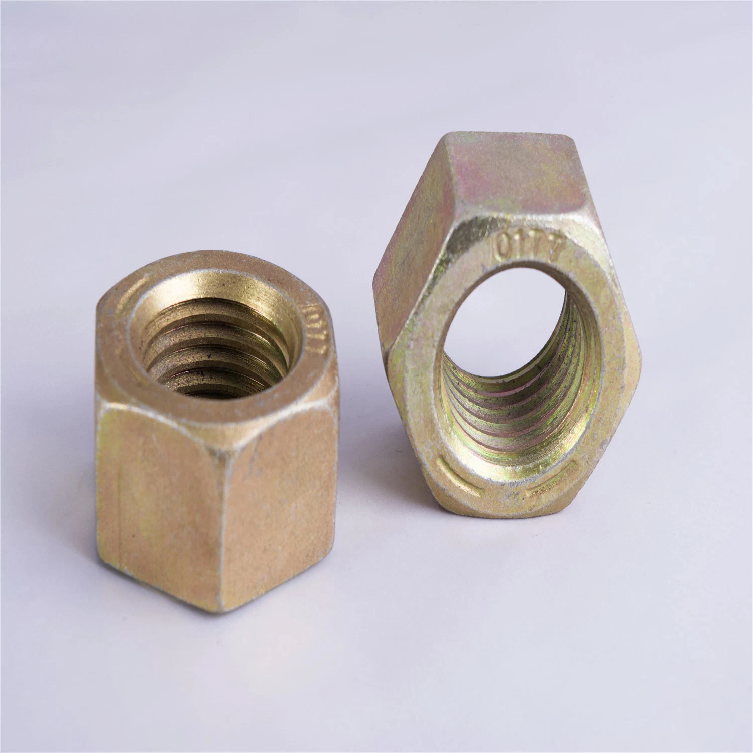 Factory Outlet ASTM A194 Heavy Hex Nuts with Yellow Zinc Plated