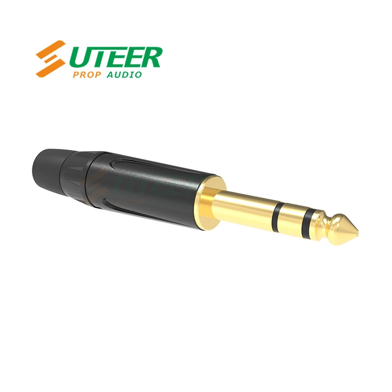 6.3mm Stereo Phone Plug Gold Plated