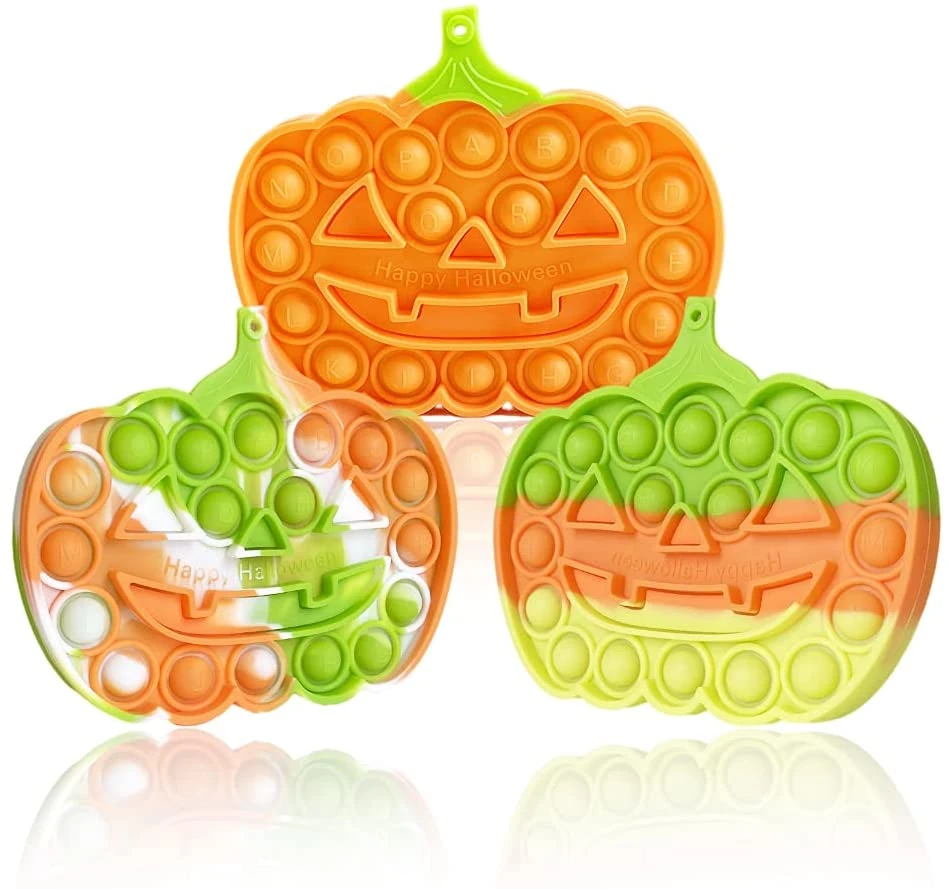 Halloween Pop Fidget Spielzeug Packs für Kinder Mädchen Jungen Halloween Party Gefälligkeiten Halloween Leckerli Geschenke Stress Relief