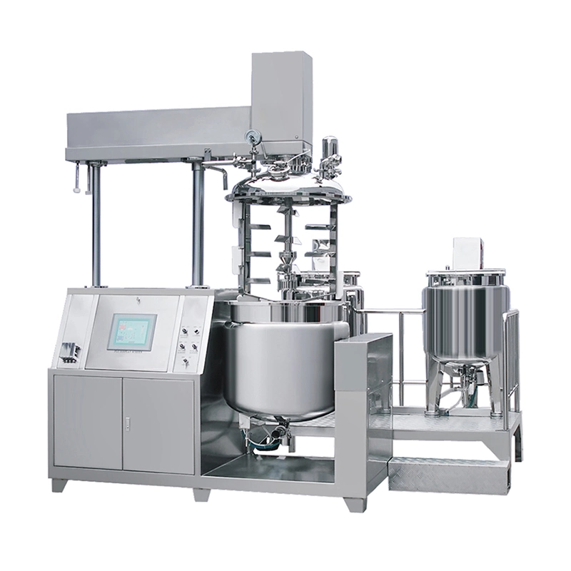 Factory Direct Customized 300L 500L Vacuum Homogenizer Emulsifier Cosmetic Face Cream Mixer Machine