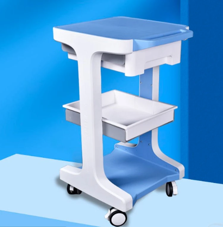 High quality/High cost performance  Salon Beauty Trolley Stand with 4 Wheels for Putting Beauty Machines
