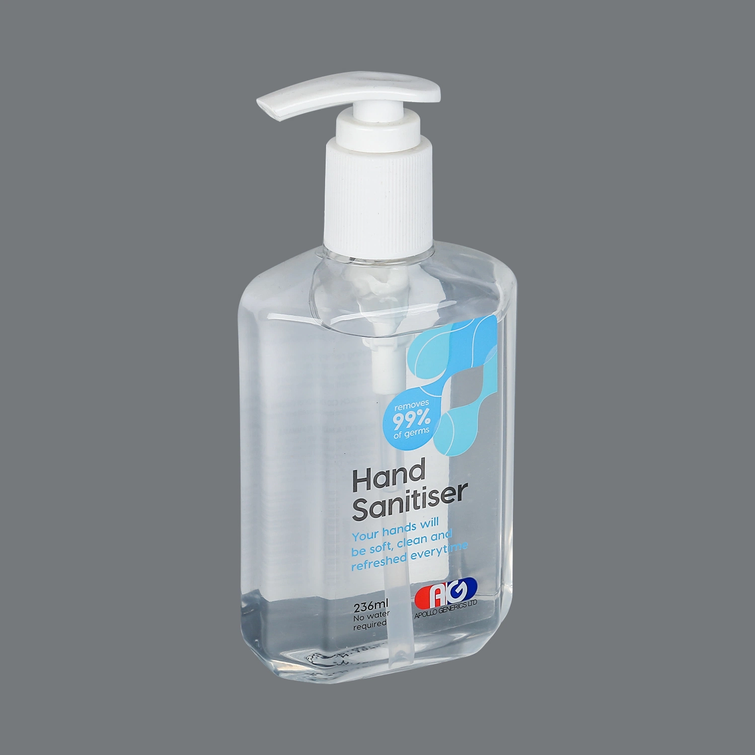 75% Alcohol High quality/High cost performance  Waterless Hand Sanitizer Gel 8 FL. Oz FDA Certificate