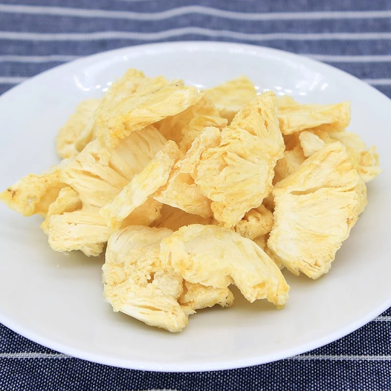 Ttn 2022 congelados los chips de frutos secos los pedazos de PIÑA PIÑA seca