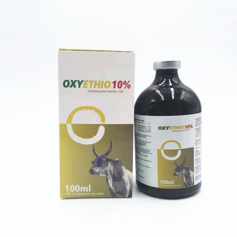 Inyección de la oxitetraciclina animales vacunos de nivel de GMP de inyección de 100ml de la medicina veterinaria
