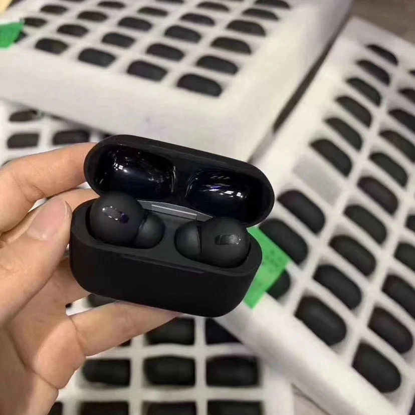 Высокое качество 1 : 1 Пакет горячая продажа беспроводные наушники Bluetooth аксессуары для воздуха черного цвета PRO для телефона