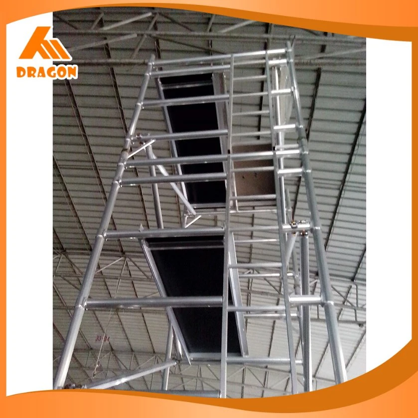 Dragonstage High quality/High cost performance Aluminium Scaffold Ladder Scaffolding (2*1.35m)