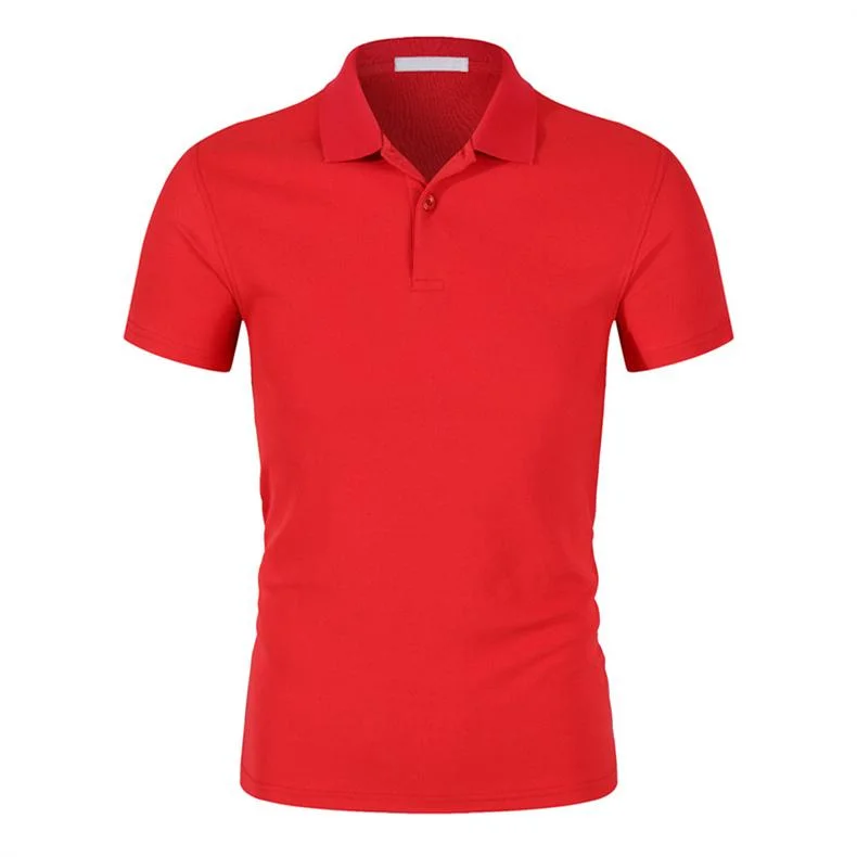 Private Logo Polo Shirts for Men Quick-Dry Athletic Golf Polo Casual Short Sleeve Moisture Wicking Shirts