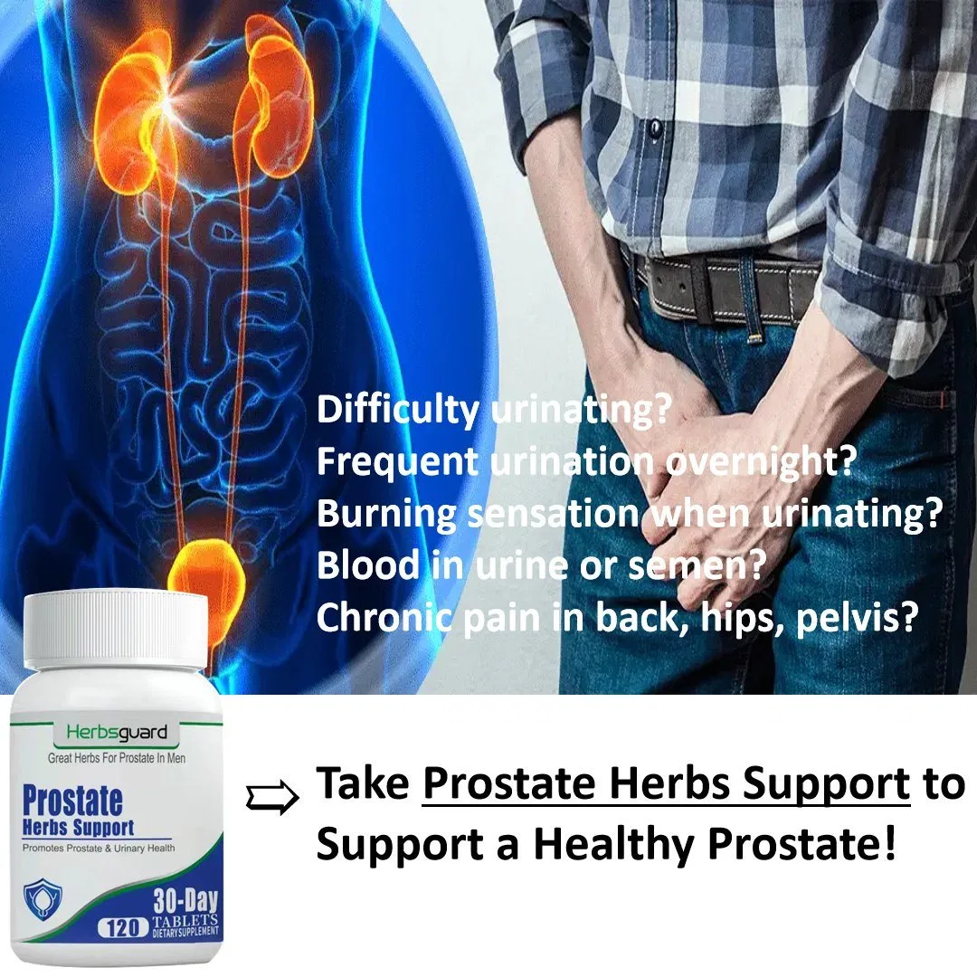 a Natural Safe Effective Prostatitis Solution for Men's Prostate Health with Medoncare Prostate Supplement