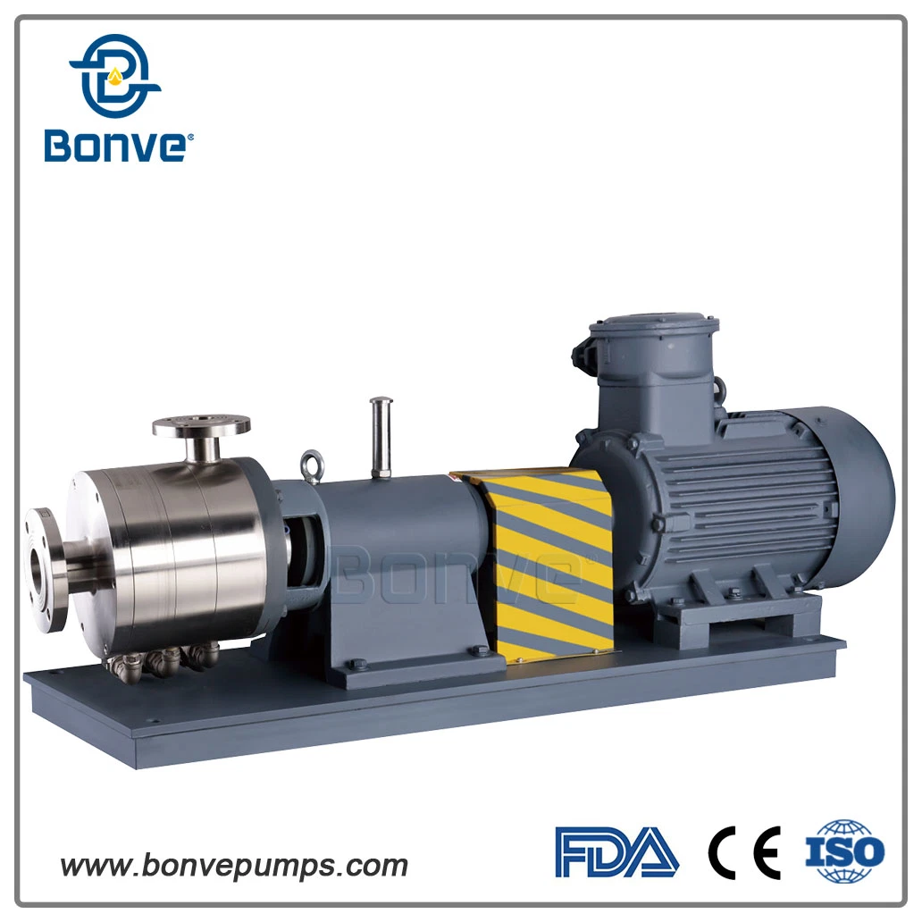 Встроенный смеситель с высокой диспергирующей и эмульгирующей диспергирующей смесителем и гомогенизацией CE