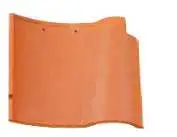 Building Fashion Style Flat Clay Roof Tile for Prefab House Roofing