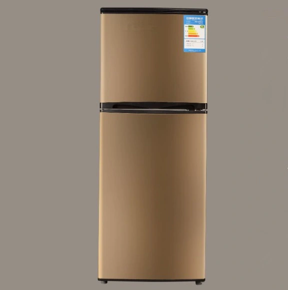 138L refrigerador de doble puerta nevera y congelador parte superior inferior congelador Nevera BCD-138