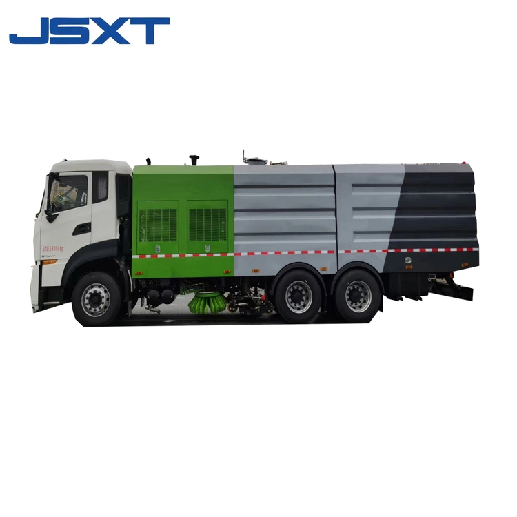 Customization 6X4 Road Sweeper Cleaning Machine Intelligent Road Cleaning Truck Vacuum Sweeper Truck Street Cleaner