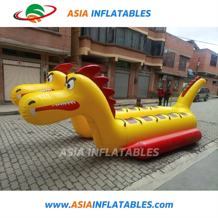 0,9 mm bâche en PVC dragon gonflable bateau remorquable pour la vente de flottement