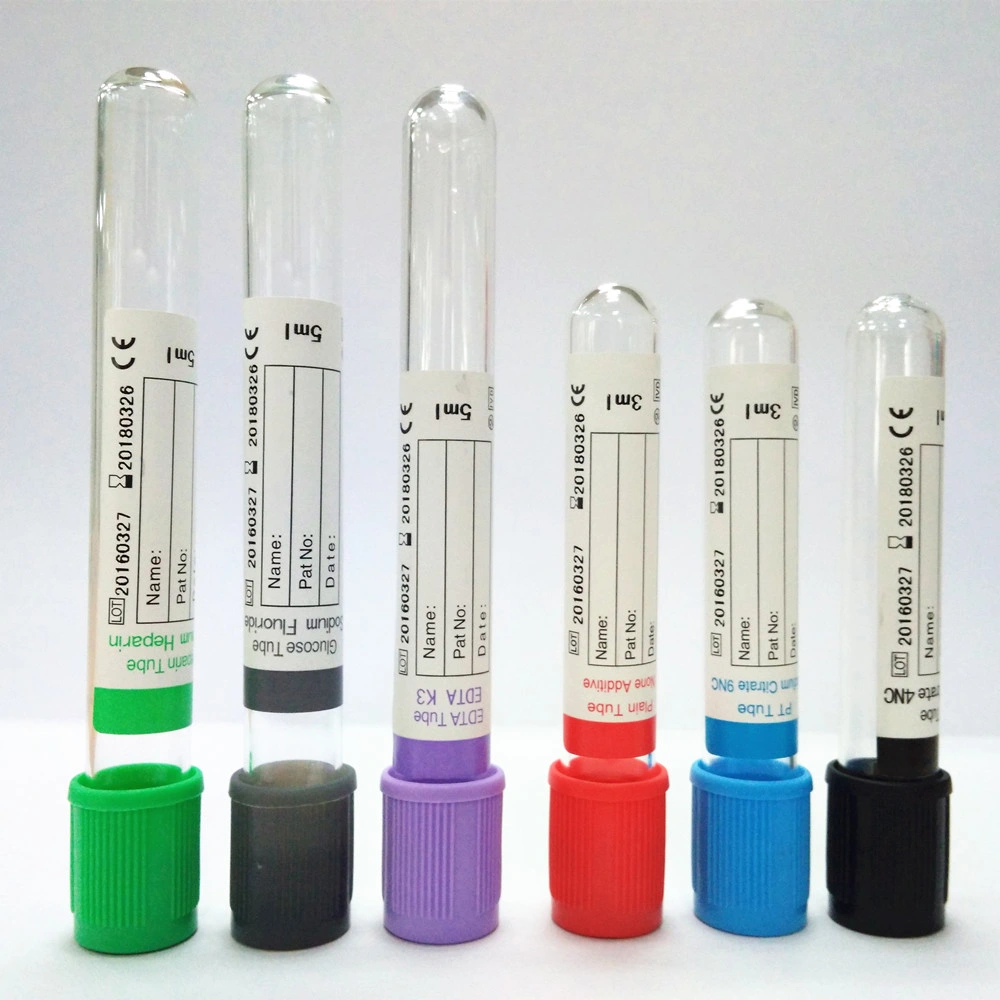 Medical Disposable Vacuum Blood Test Tube