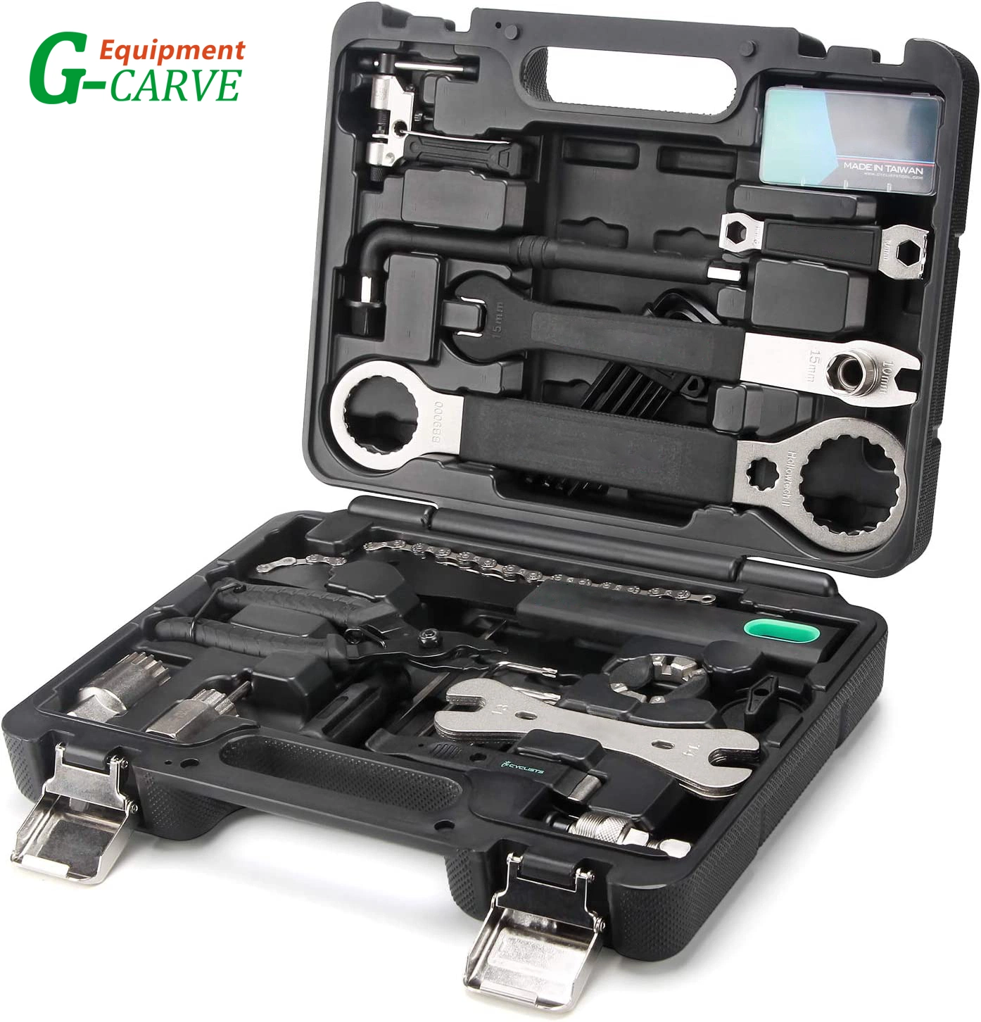 Bike Maintenance Tool Set with Storage Case-23 Piece Bike Tool Kit