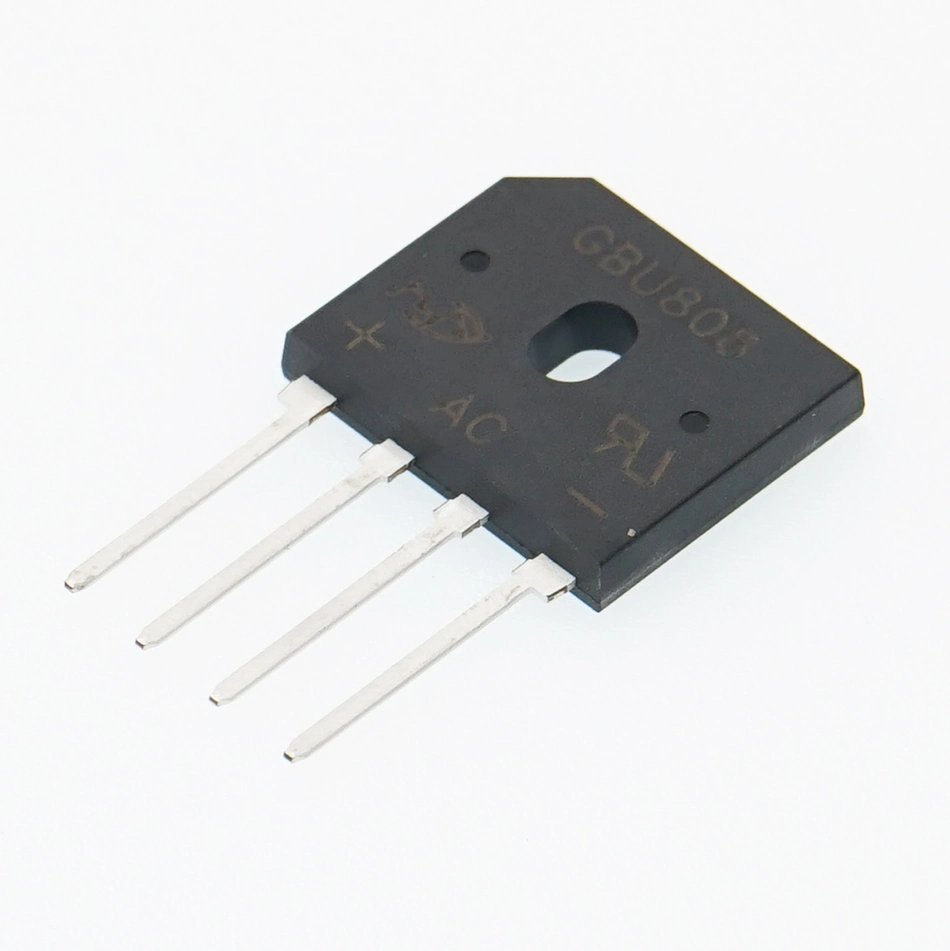 Glass Passivated Bridge Rectifiers Reverse Voltage - 50 to 1000 Volts Forward Current - 8.0 Amperes Manufacture Fetures Applications Diode GBU808