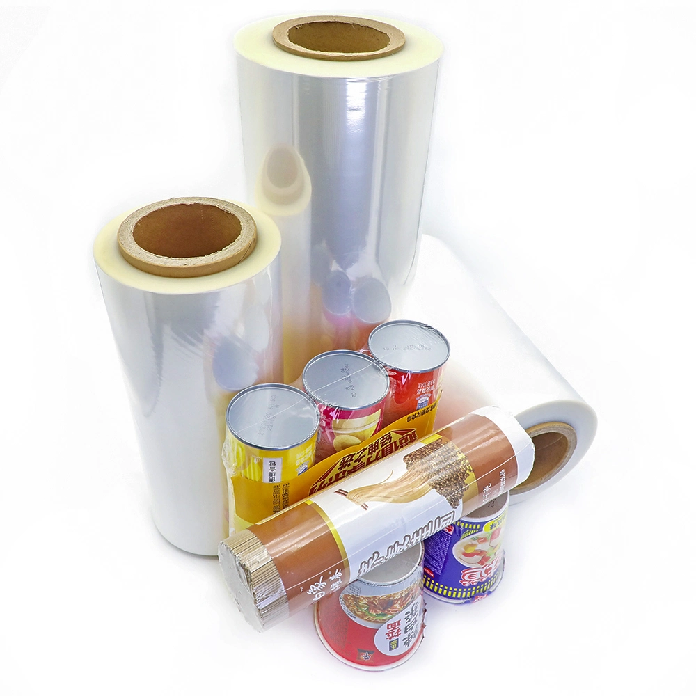 POF Sealing Film Shrink Film Balanced Shrinkage Polyolefin Material with Plastic Print Shrink Film Rolls