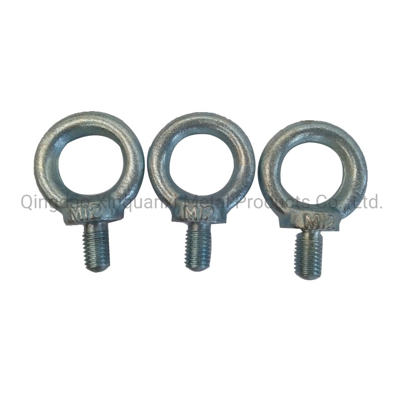 High-Quality Carbon Steel Heavy Duty M36 JIS B 1168 Rebar Eye Bolt