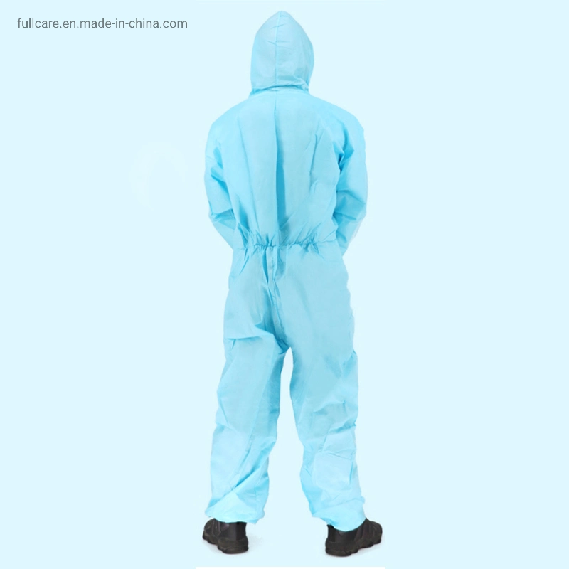 Disposable Coverall Isolation Gown Protective Clothing Suit with European Standard