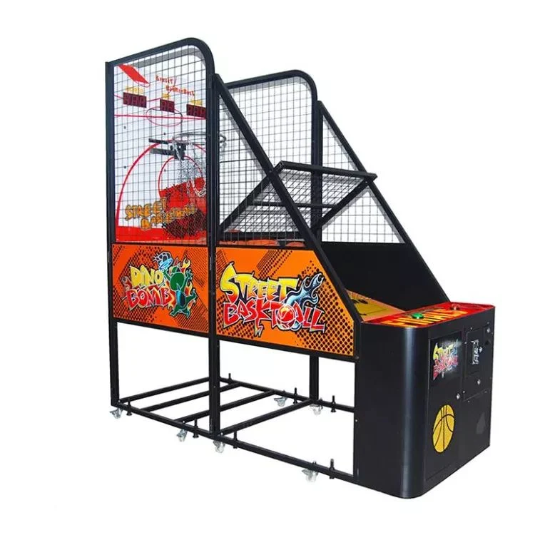 Jeux de sports d'intérieur Arcade à pièces Jeux de tir de basket-ball