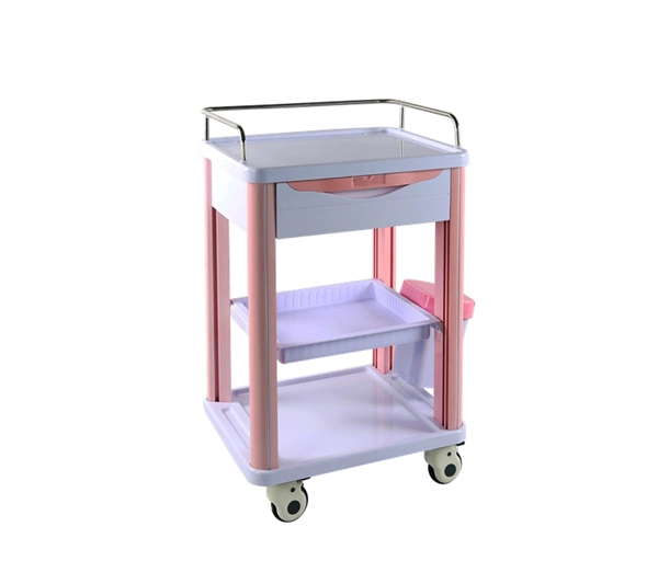 Emergency Trolley Medical Plastic Emergency Cart New Products Hospital Trolley Function