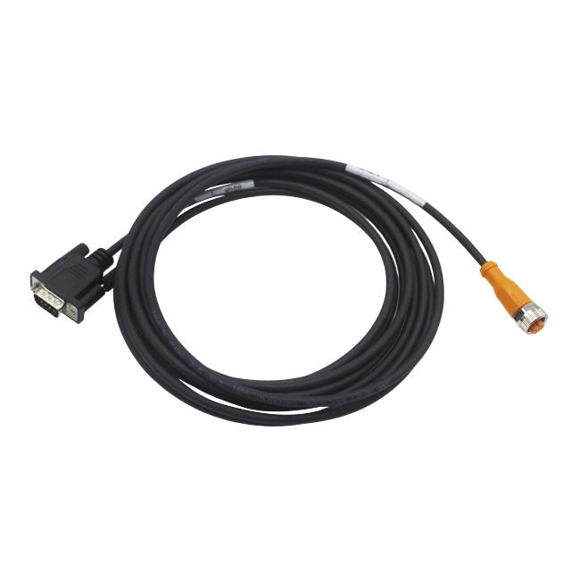 Customized Cable Shielded 4pin D-Code M12 Male to RJ45 Male Cable