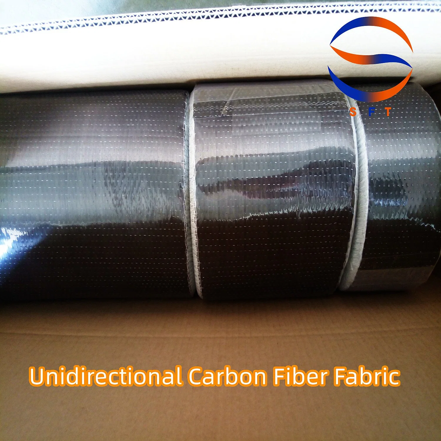 200GSM Customized Unidirectional Ud Carbon Fiber for Construction