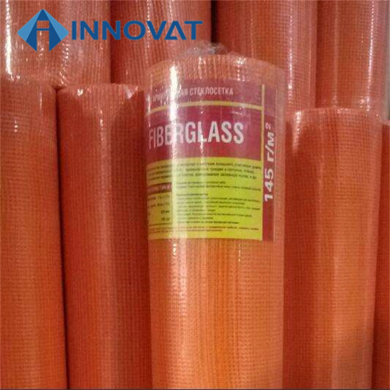 C Glass 145GSM compuesto resistente a los álcalis concreto Fibra de vidrio malla de alambre Tela/ Fibra de vidrio malla 130g 145g 160g 5X5 Red de fibra de vidrio 1X50m