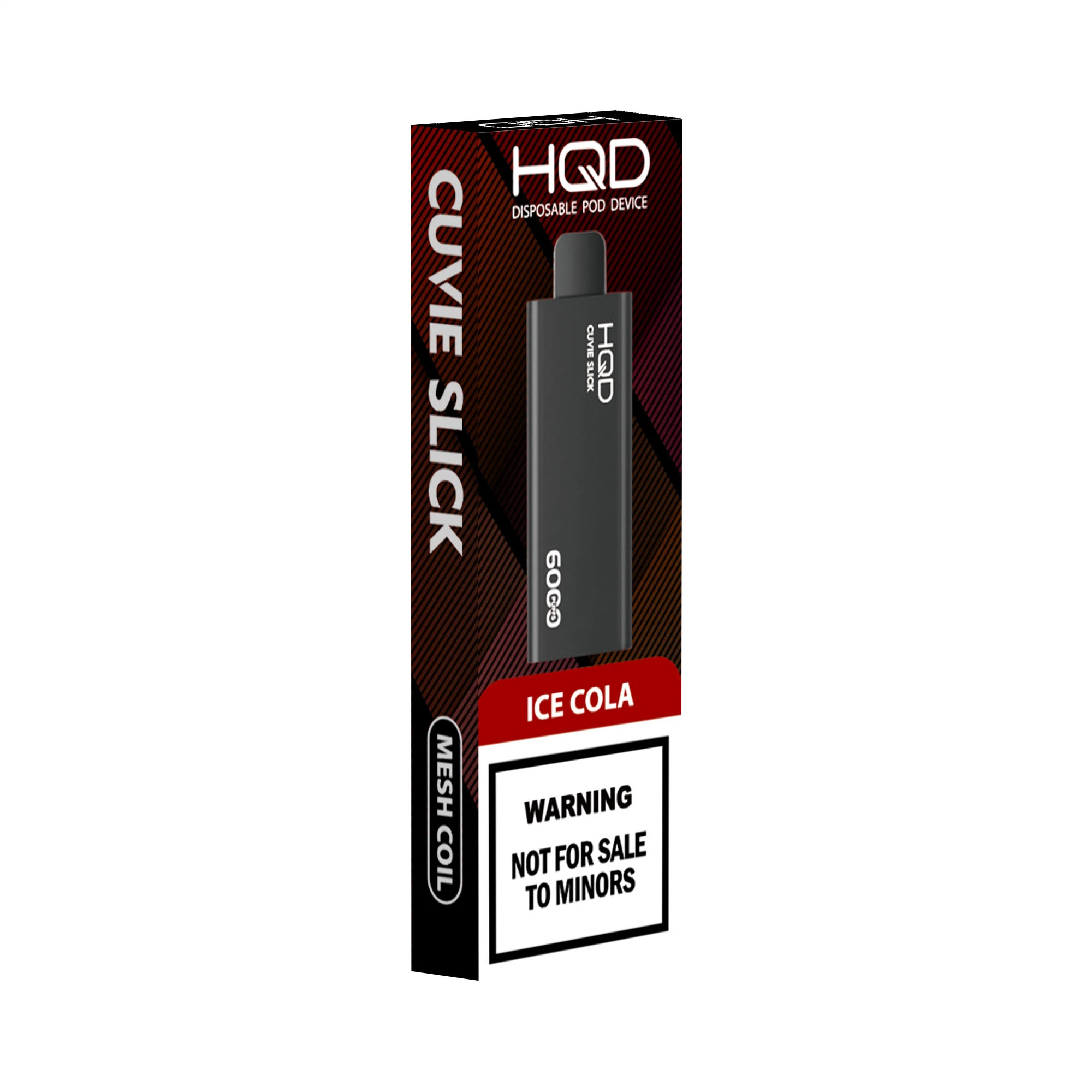 Original Hqd Cuvie Slick 1400mAh Battery with 1.0ohm Mesh Coil