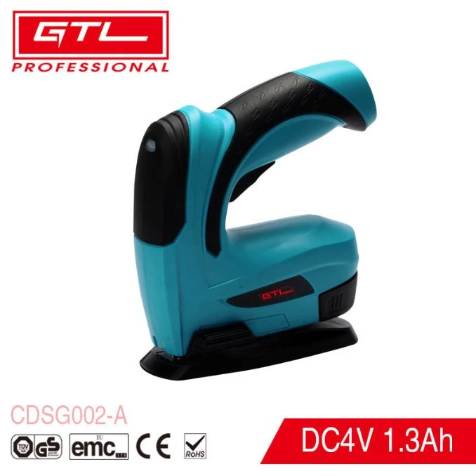 2-in-1 Cordless Electric Staple Gun/Stapler/Tacker/Staple & Nail Gun for Upholstery, Fabrics, Textiles &Thin Wood Includes 1000 Nails & 1000 Staples (CDSG002-A)