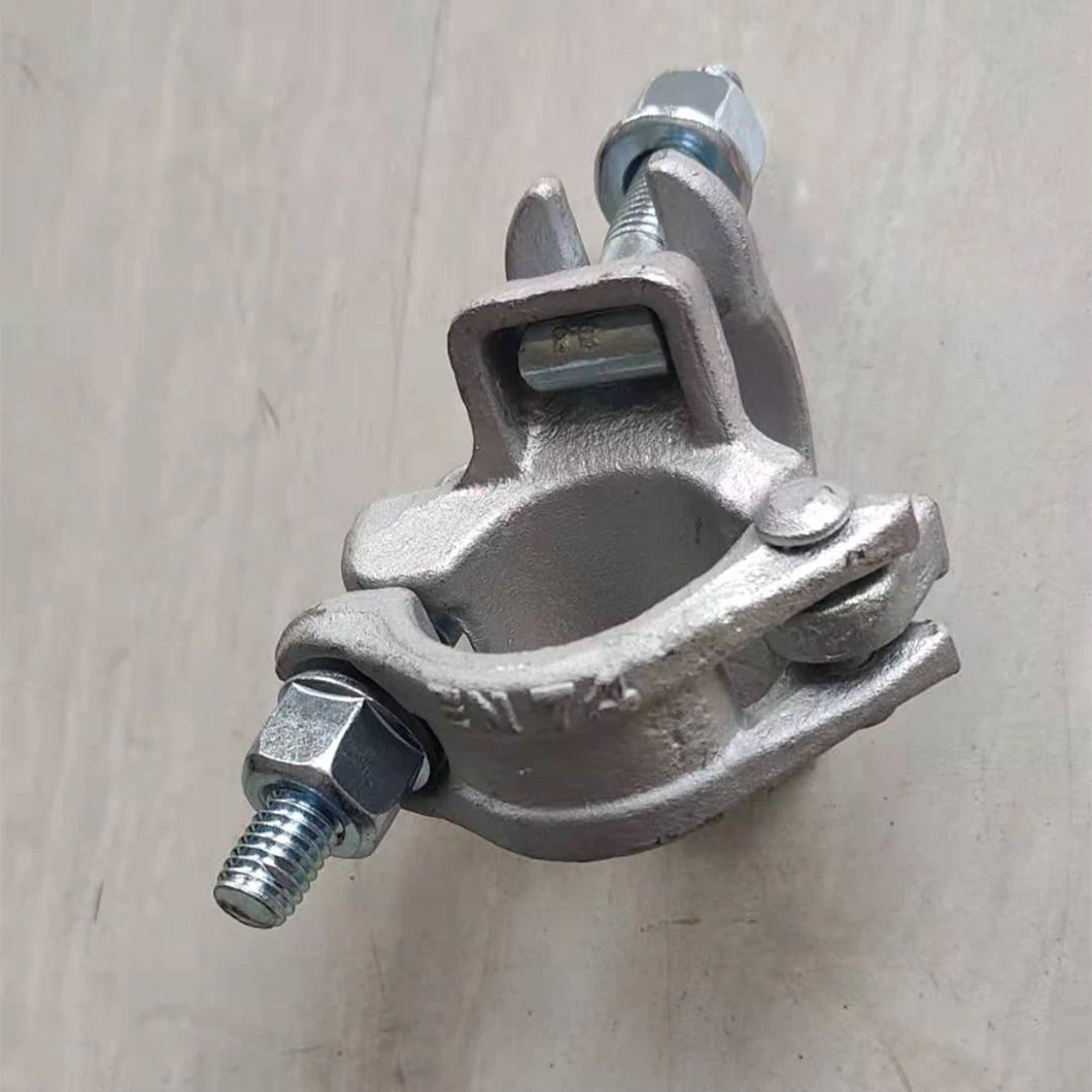 En74-1b Scaffolding Scaffold Fittings Germany Type Forged Double Right Angle Fix Galvanized Swivel Coupler