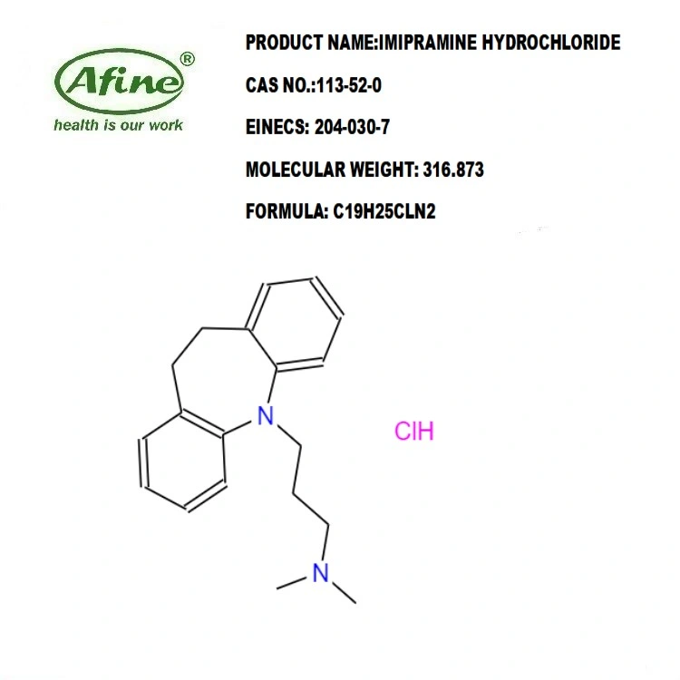 CAS 113-52-0 Imipramine Tofranil Tofranile clorhidrato / / / Labotest-Bb Lt00452014 / imipramina HCl / Metanol (prueba de la imipramina HCl 1,0 mg/ml como base libre)