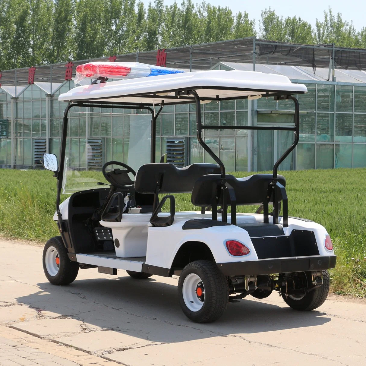 China 4 Passengers Electric Golf Vehicle with Alarm Light