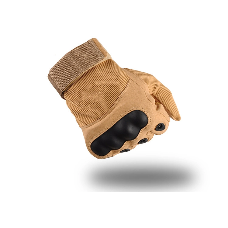 Full-Finger Leather Military Combat Tactical Gloves