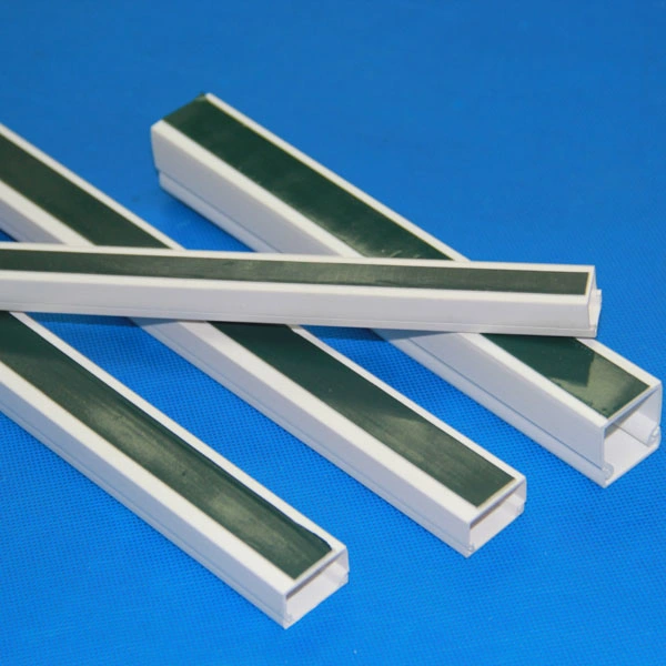 PVC Electrical Trunking Duct with Sticker for Wire Cables