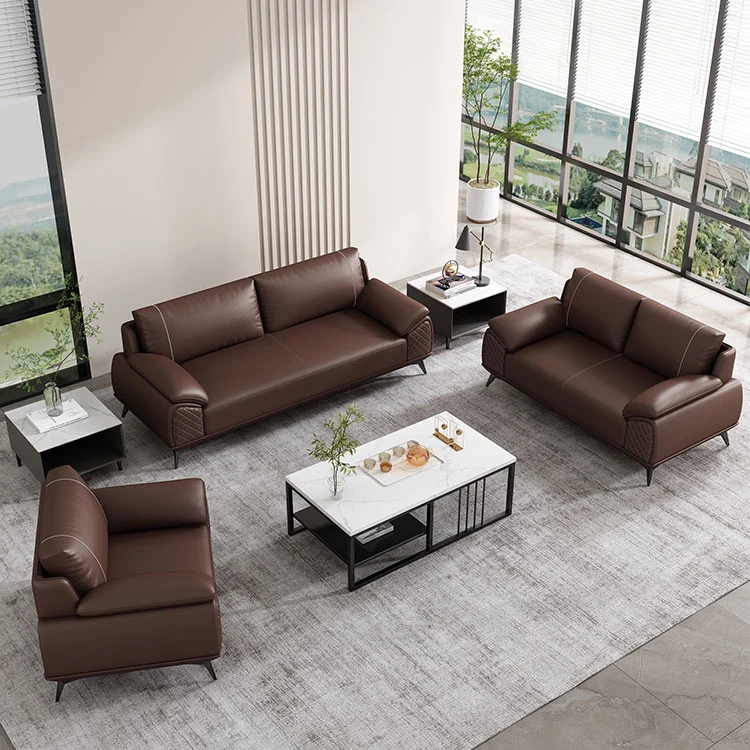 Liyu Newdesign Modern Commercial Office Meeting Couchitalian Pictures 3 Seater Used So with Specification Sofa Set Furniture