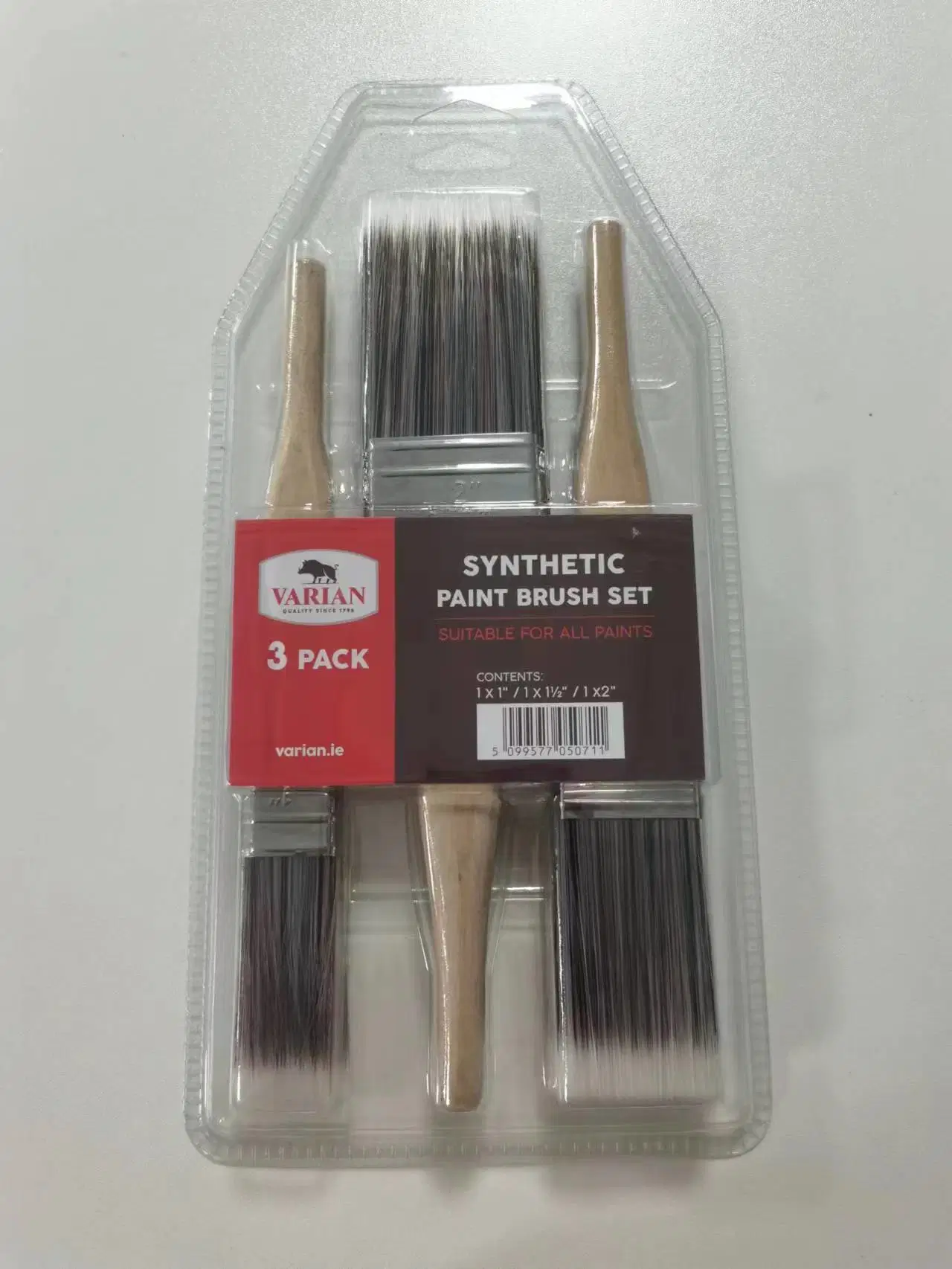 Yunxiao Tools OEM Paint Brush Sets with Plastic Handle and Filament Brush