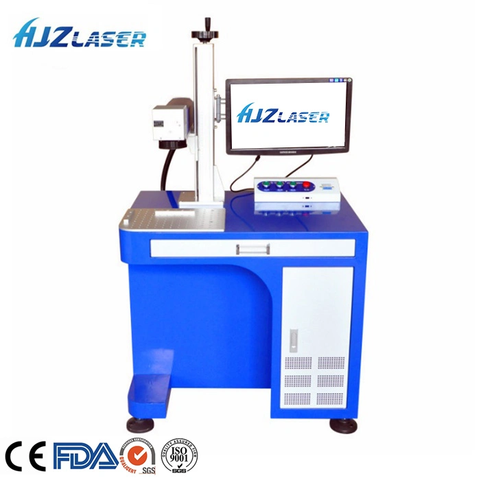 30W Fiber Laser Marking Machine for Metal Steel with Safe Cabinet