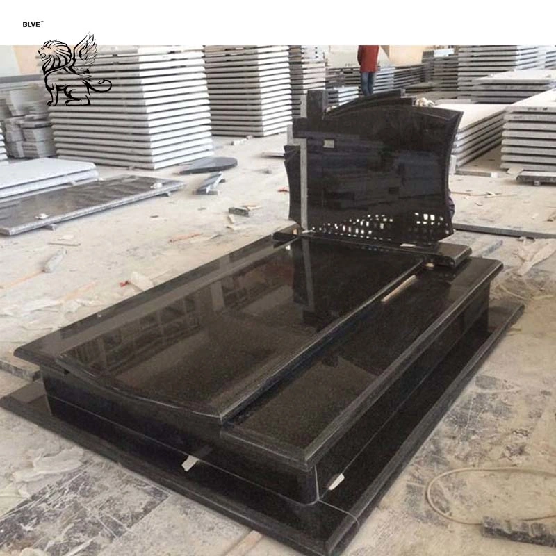 Factory Wholesale/Supplier China Black Granite Tombstone and Monument Cemetery Graves Stone Headstone