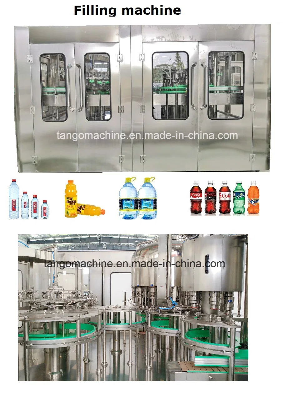 Automatic Pet Bottle Liquid Beverage Filling Packing Filler Bottling Machine