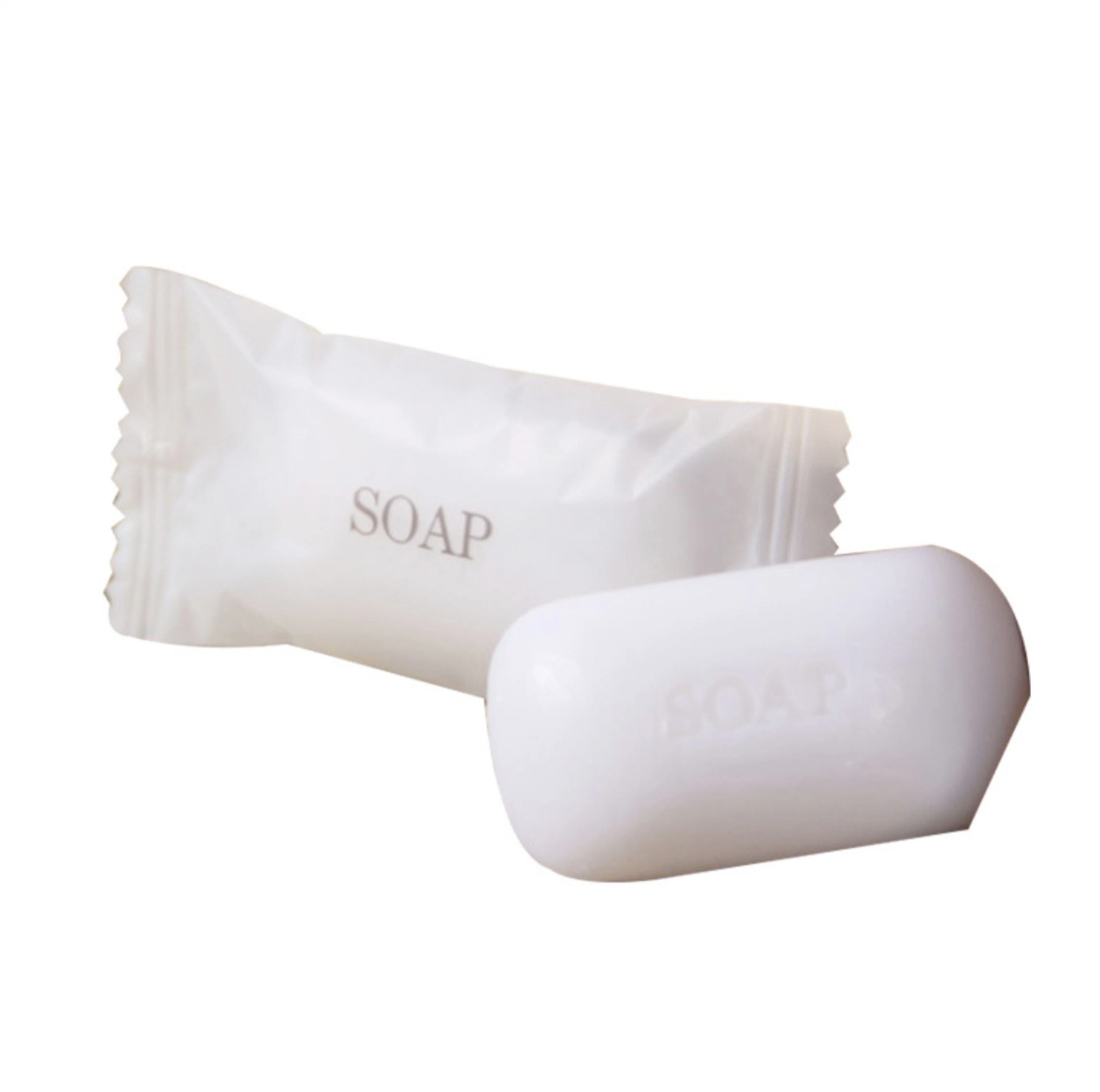 Pleated Wrapped Round Natural Hand Made Hotel Soap