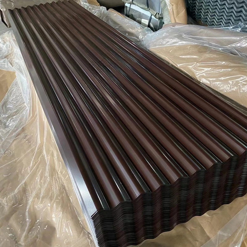 Black Color Waterproof Coated Galvanized PPGI Roofing Sheet/Corrugated Roofing Sheet