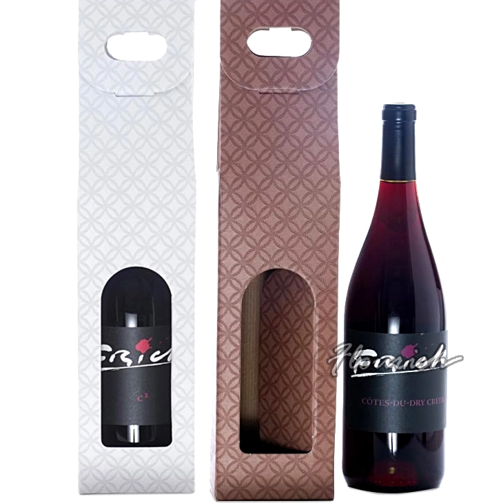 Plain Color Simple Packaging Party Liquor and Drinks Supply Wine Bag