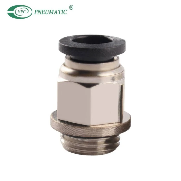 PC Male Thread Plastic Quick Push in Connect Pneumatic Tube Air Fitting