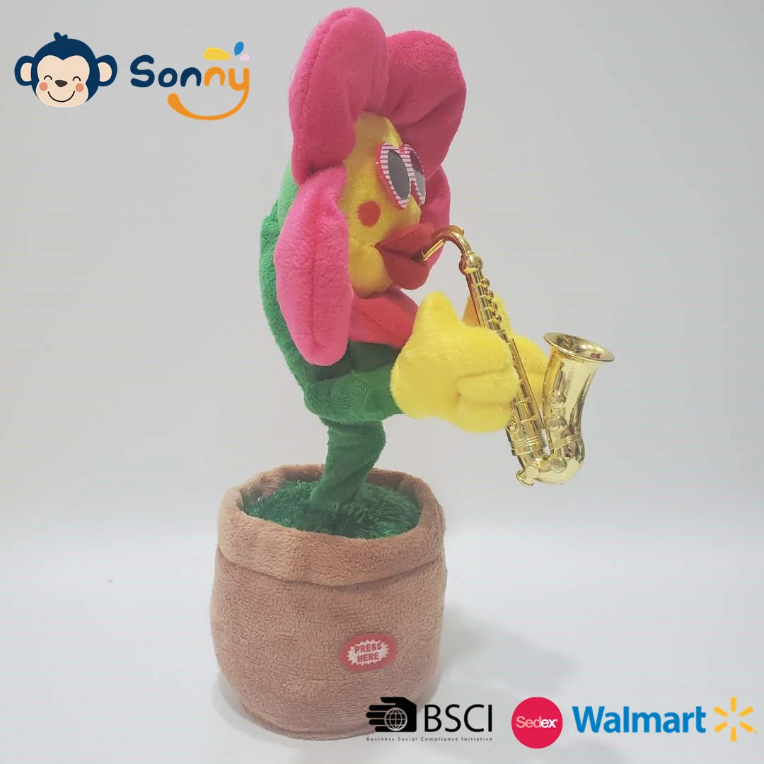 Big Mouth Flower Toy Can Sing and Dance